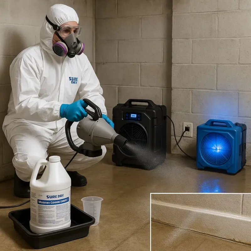 Sanitization and Odor Removal process in Spring Valley, NV